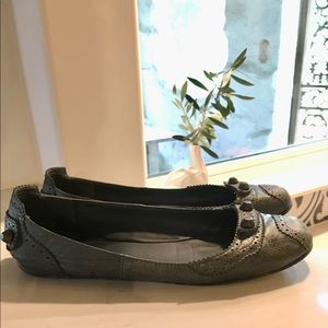 Balenciaga Arena Gray Flats 10 40